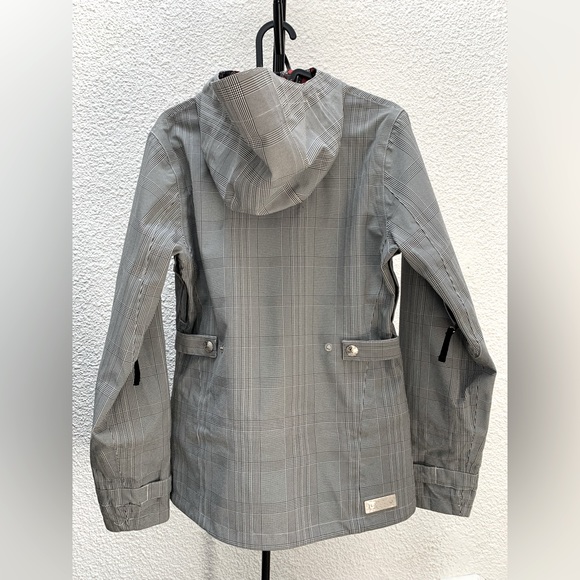 Women’s Burton 3L Rave Jacket | Black & White Glen Plaid | Size Small - Picture 7 of 8